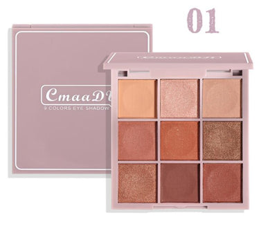 Paleta de Sombras de Dedos 9 Colores - Acabado Profesional - Image 3