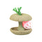 Juguete de Hierba Gatera Comestible con Campana - Juego Interactivo para Gatos