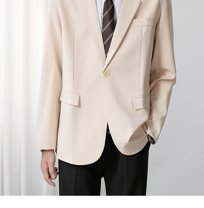 Blazer Casual Elegante Estilo Coreano para Hombre - Image 18