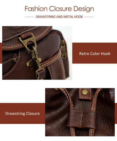Mochila Retro para Mujer - Diseño Moderno y Funcional - Image 9