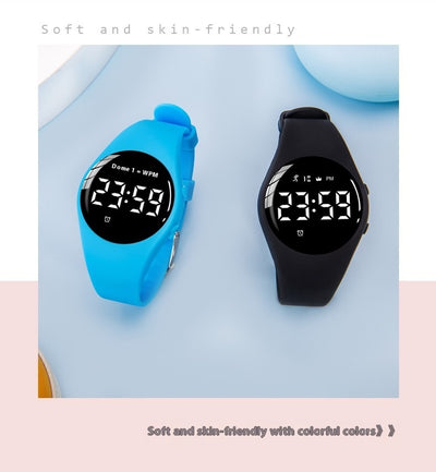 Reloj Deportivo Despertador Vibración Impermeable para Estudiantes - Image 14