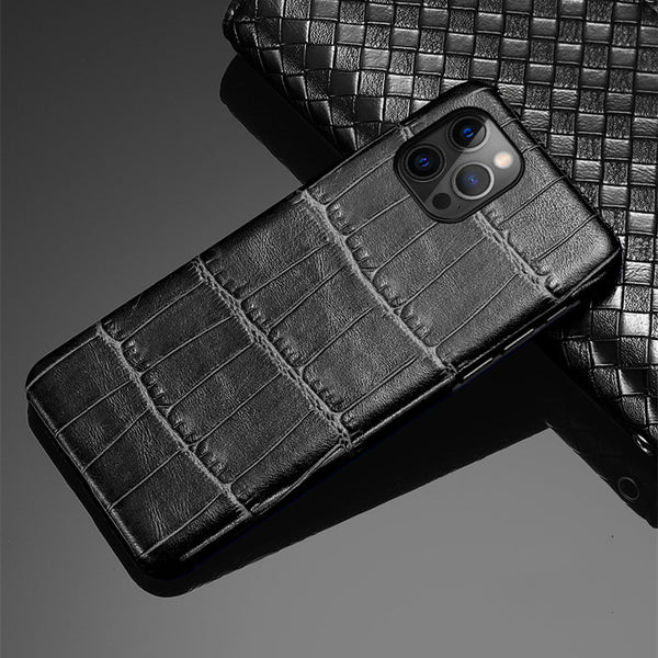 Funda Protectora de Cuero Integral Antigolpes para Teléfono