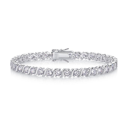 Pulsera de Plata 925 con Cierre Signo Zodiacal y Incrustaciones de Lujo - Image 9
