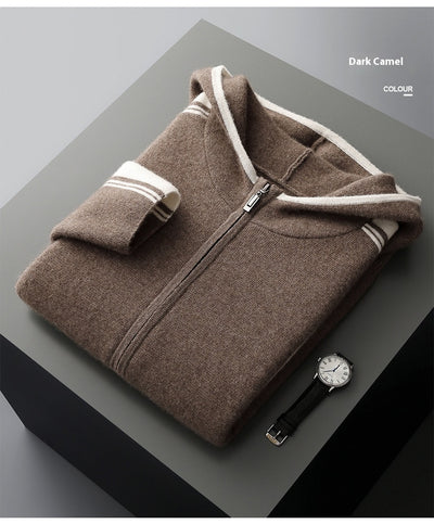 Cardigan Deportivo con Capucha y Combinación de Colores - Image 7