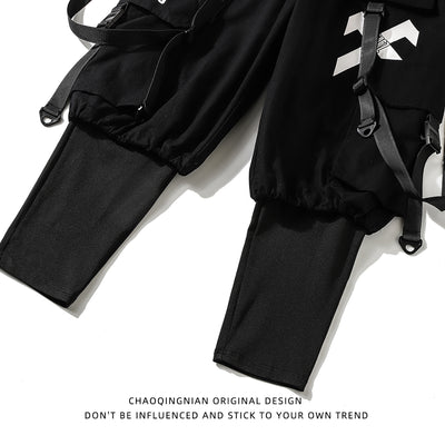 Pantalones Cargo Funcionales Desmontables Tendencia Street Wear - Image 8