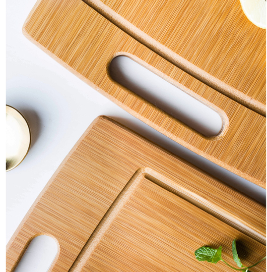 Tabla de Corte de Bambú Multifunción para Frutas, Carnes y Verduras - Image 6