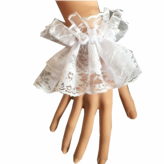 Guantes de Encaje para Boda y Fiesta Estilo Lolita Elegante - Image 3