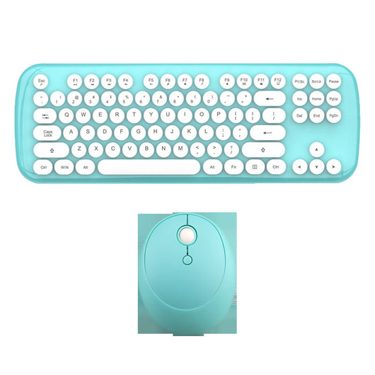 Set Teclado y Ratón Inalámbrico Retro para Niñas - Image 10