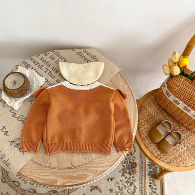 Cardigan de Encaje de Algodón para Bebé Niña - Manga Larga Otoño - Image 10