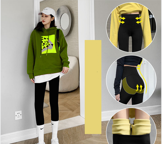 Leggings Plus Térmicos con Forro de Velvet - Abrigo Exterior - Image 48