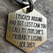 Placa de Identificación para Perro en Acero Inoxidable con Diseño Divertido