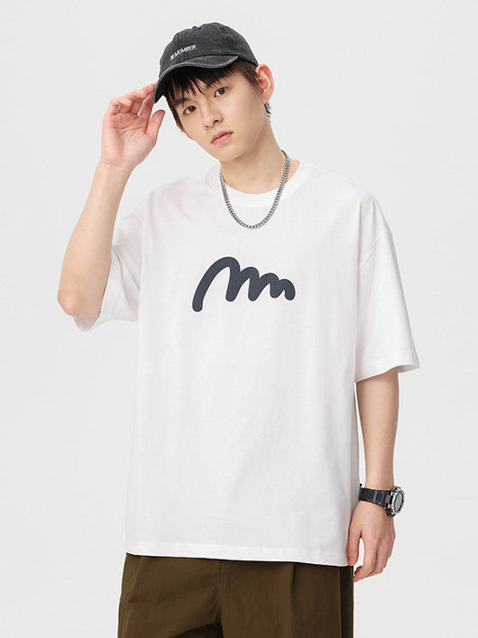 Camiseta Estampada de Algodón Manga Corta para Hombre - Image 15