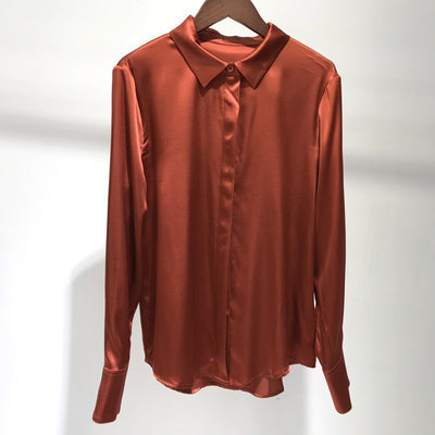 Blusa de Seda Satinada Premium Multiuso para Mujer - Image 10