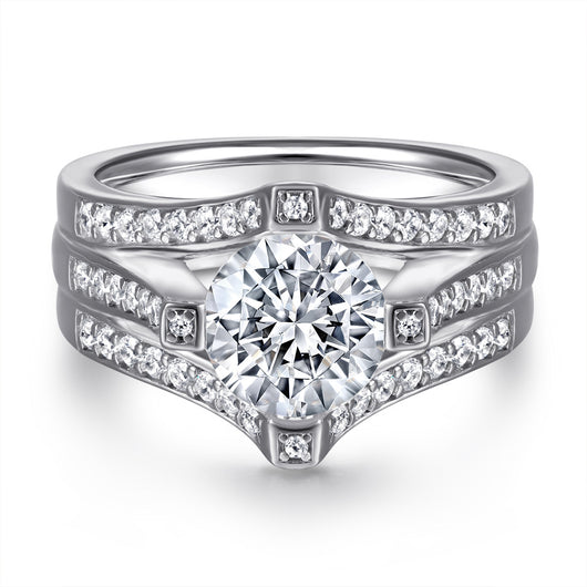 Anillo de Plata Esterlina con Cuatro Puntas - Image 6