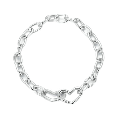 Pulsera de Doble Corazón con Cierre Magnético para Hombre y Mujer - Image 6