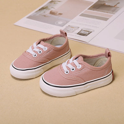 Zapatillas Infantiles de Lona Oso - Colores Sólidos - Image 10