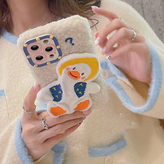 Funda para Teléfono Pato Adorable con Signo de Interrogación - Image 8