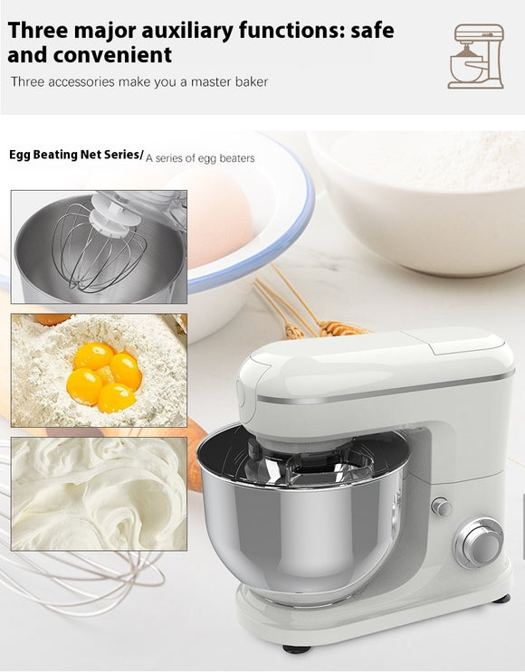 Batidora Amasadora Multifunción 6L - Máquina de Cocina Profesional