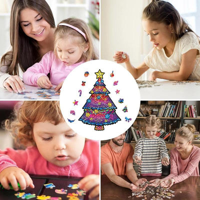 Rompecabezas Navideño de Madera para Niños DIY - Image 6