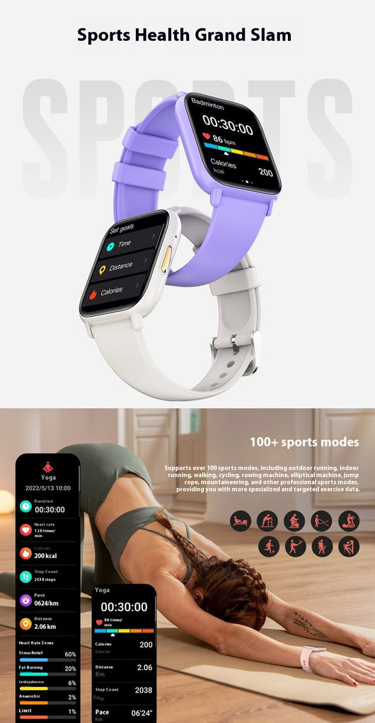 Reloj Inteligente Multifunción con Monitor de Salud Integral - Image 9