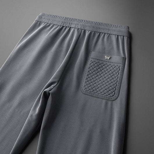Pantalones Deportivos Casual de Lujo con Bordado de Marca y Tobillo Ajustable - Image 19
