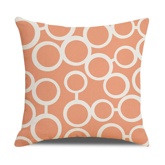 Funda de Almohada Lino Geometría Simple - Diseño Moderno para Sofá y Hogar - Image 71