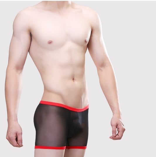 Bóxers Deportivos de Malla Transpirable y Alta Elasticidad para Hombre