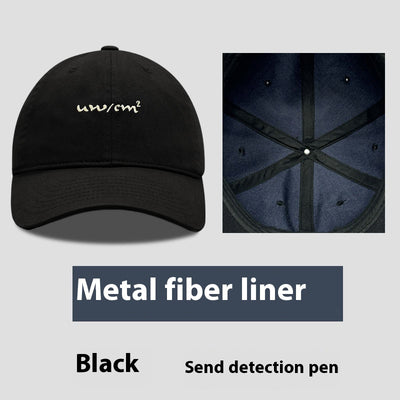 Gorra de Béisbol Protección Radiación Talla Grande con Fibra de Plata - Image 4