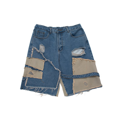Shorts Denim Verano Corte Recto Fit Deportivo Holgado - Image 15