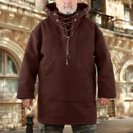 Sudadera Casual con Cordones para Hombre - Hoodie Cómodo y Versátil - Image 10