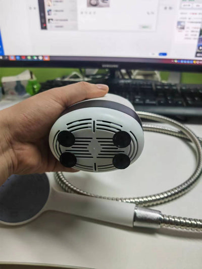 Ducha Portátil Recargable con Esponja Masajeadora - Ideal para Viajes y Espacios Reducidos - Image 9