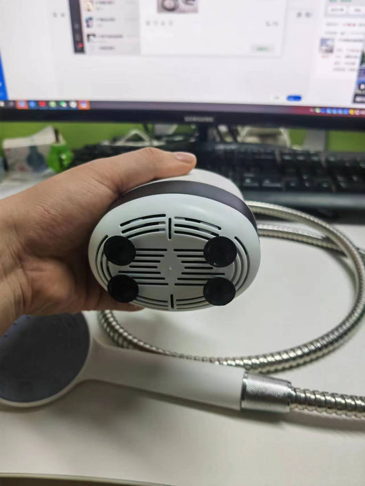 Ducha Portátil Recargable con Esponja Masajeadora - Ideal para Viajes y Espacios Reducidos - Image 9