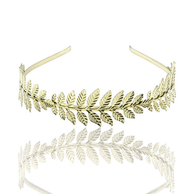 Diadema Barroca Hoja Europea Joyería Nupcial Elegante - Image 5
