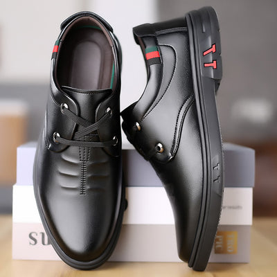 Zapatos Casuales de Cuero Suave con Punta Redonda - Image 3