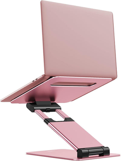 Soporte Ajustable para Laptop de Aluminio con Rotación 360° - Image 7