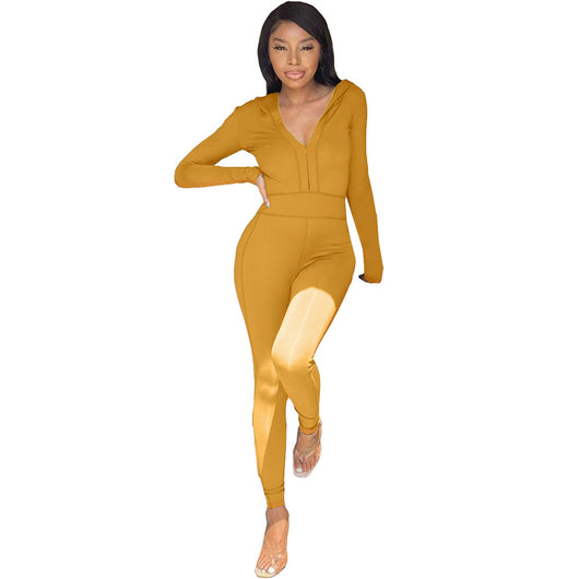 Jumpsuit Entallado Escote Profundo - Diseño Elegante y Sensual - Image 2