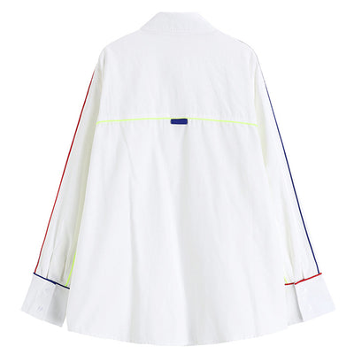 Blusa Rayada Mujer Diseño Fashion Viento Oeste Colores Combinados - Image 5