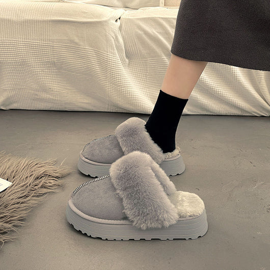 Botas de Nieve con Pantuflas Peludas Integradas para Mujer - Image 6