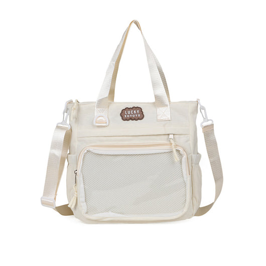 Bolsa Crossbody Transparente de Gran Capacidad Estilo Japonés para Estudiantes - Image 6