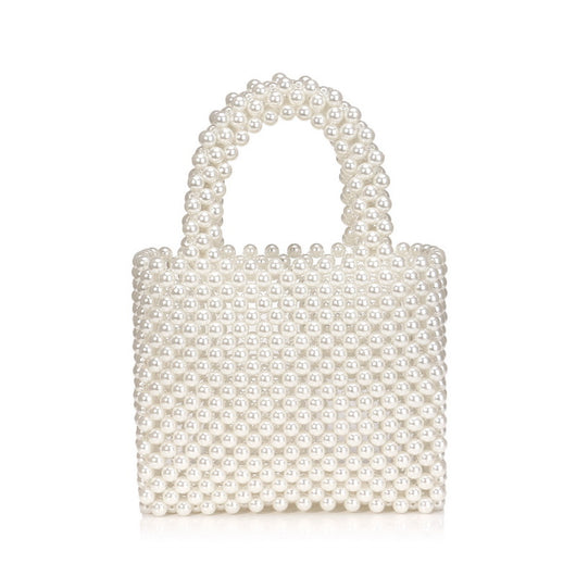 Bolso de Mano Elegante con Perlas - Estilo Europeo Multiuso