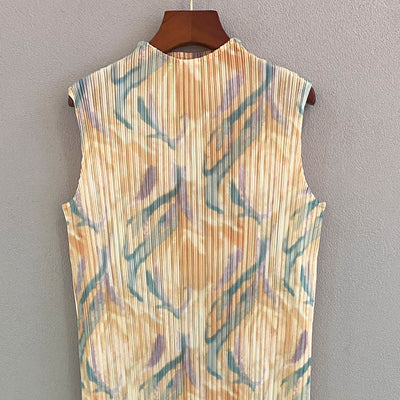 Vestido Plisado Sin Mangas para Mujer - Colección Verano - Image 8