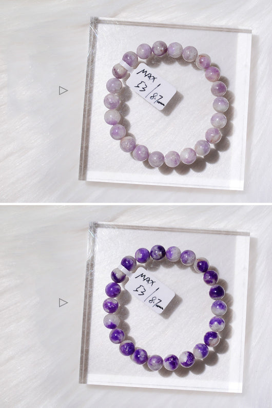 Pulsera de Sodalita Natural que Cambia a Púrpura con la Luz Solar - Image 13