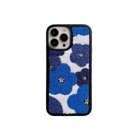 Funda para Celular Flores Azul Klein - Image 3