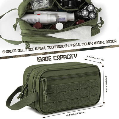 Bolsa Táctica de Aseo para Hombre - Organizador Portátil Resistente - Image 14