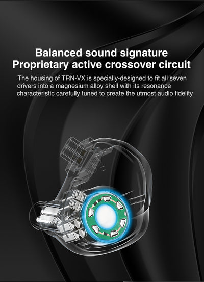Audífonos In-Ear Híbridos 1DD+6BA con Sonido Premium - Image 16