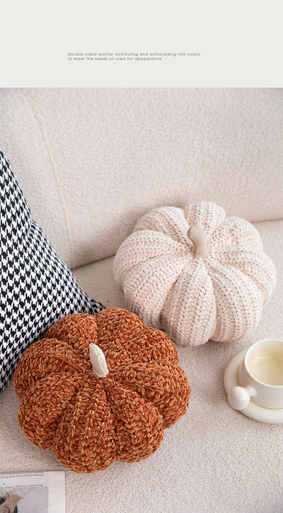 Almohada Decorativa Sofá Pequeña con Diseño de Calabaza para Sala - Image 17