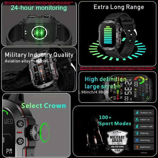 Reloj Deportivo Inteligente con Llamadas por Bluetooth - Image 6