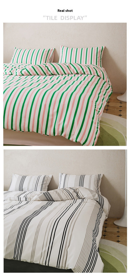 Juego de Cama 4 Piezas 100% Algodón con Estampado - Image 32