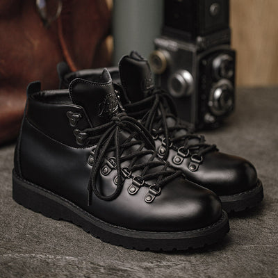 Botas Casuales Mid Cut de Otoño para Hombre - Estilo Versátil y Moderno - Image 8