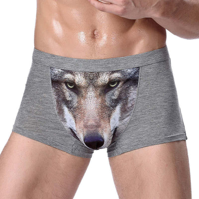 Bóxer para Hombre con Diseño de Lobo de Cuatro Cuernos - Image 24
